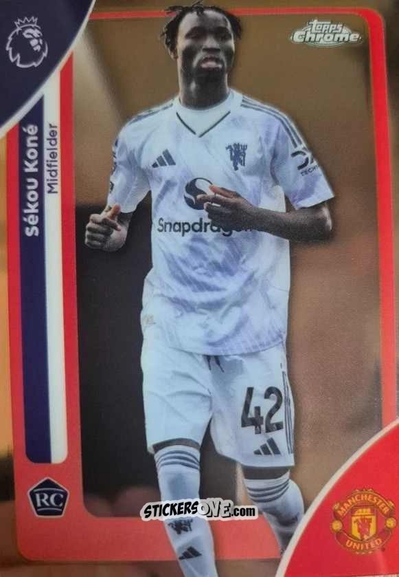 Sticker Sékou Koné - Chrome Premier League 2025-2026 n. 133 - Topps