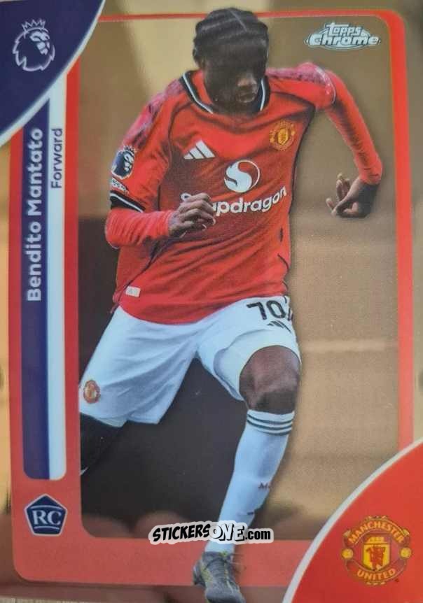 Sticker Bendito Mantato - Chrome Premier League 2025-2026 n. 139 - Topps