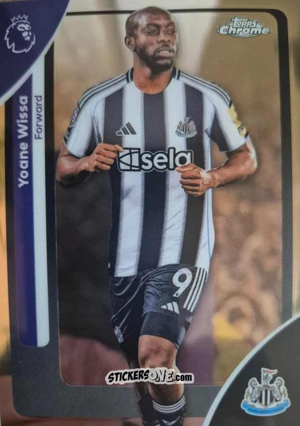 Sticker Yoane Wissa - Chrome Premier League 2025-2026 n. 141 - Topps