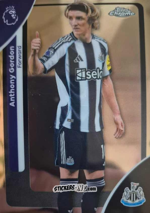 Sticker Anthony Gordon - Chrome Premier League 2025-2026 n. 144 - Topps