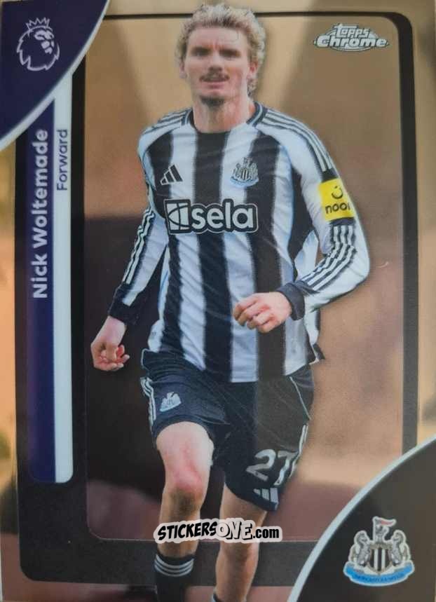 Cromo Nick Woltemade - Chrome Premier League 2025-2026 n. 145 - Topps