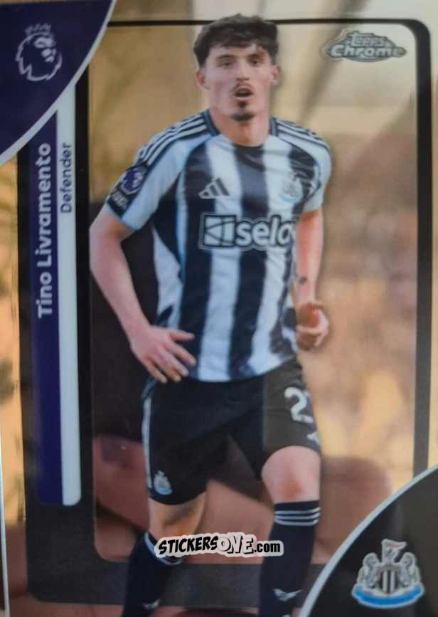 Sticker Tino Livramento - Chrome Premier League 2025-2026 n. 150 - Topps