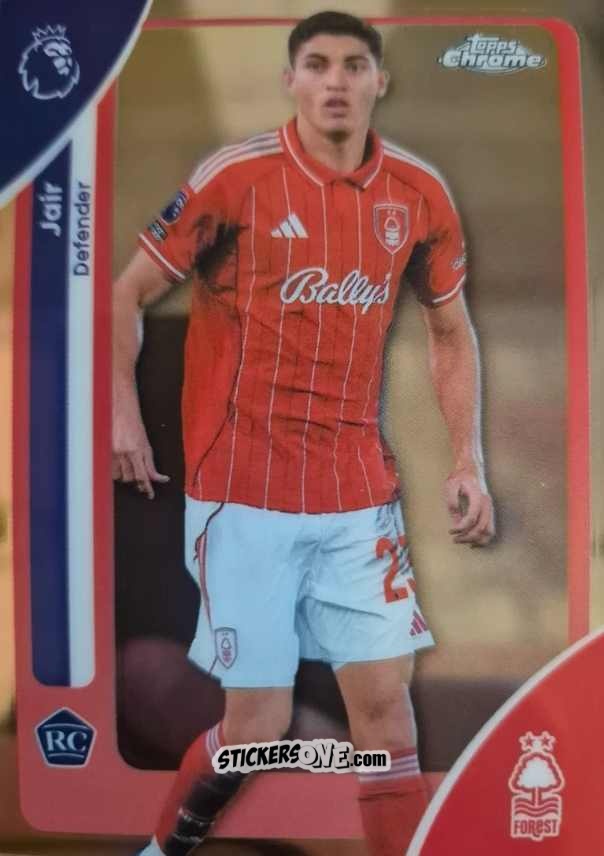 Sticker Jair - Chrome Premier League 2025-2026 n. 159 - Topps