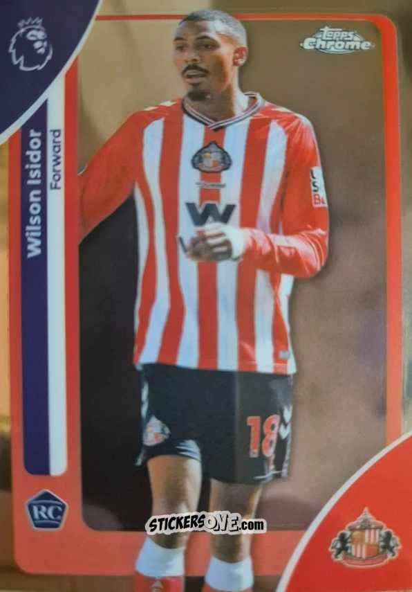 Cromo Wilson Isidor - Chrome Premier League 2025-2026 n. 166 - Topps