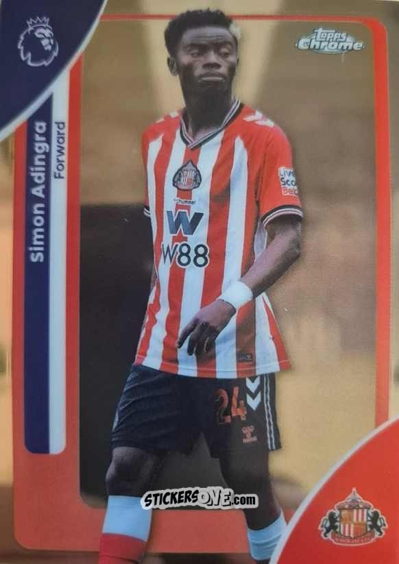 Sticker Simon Adingra - Chrome Premier League 2025-2026 n. 168 - Topps