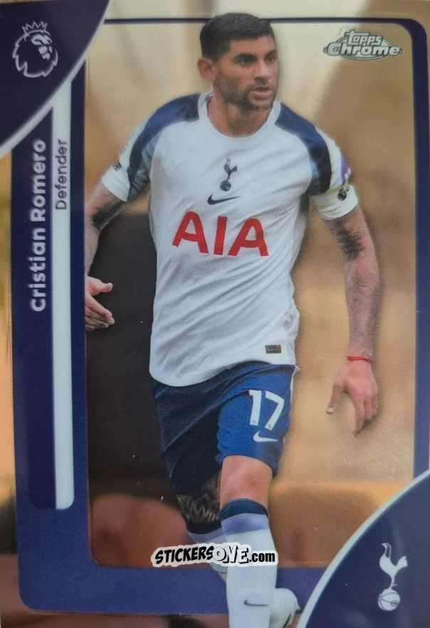 Sticker Cristian Romero - Chrome Premier League 2025-2026 n. 171 - Topps