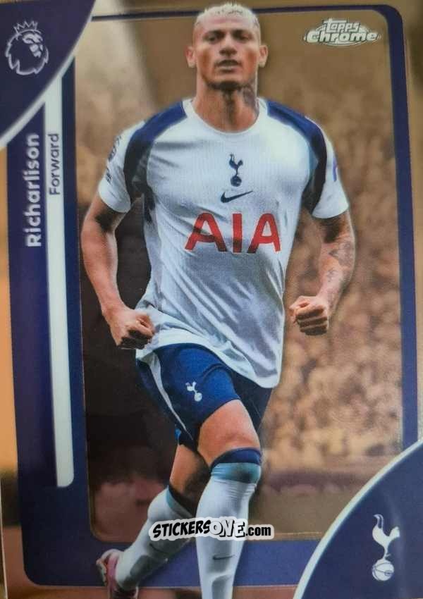 Figurina Richarlison - Chrome Premier League 2025-2026 n. 173 - Topps