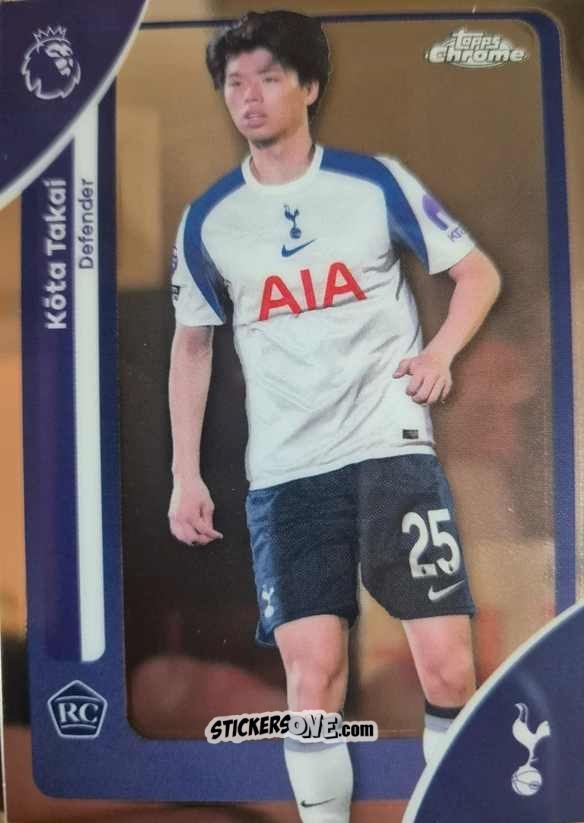 Sticker Kōta Takai - Chrome Premier League 2025-2026 n. 177 - Topps