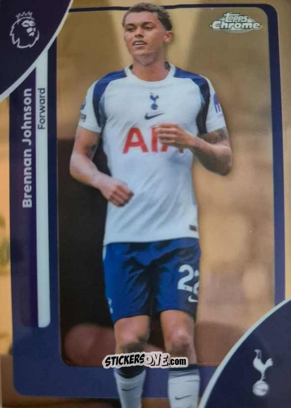 Sticker Brennan Johnson - Chrome Premier League 2025-2026 n. 178 - Topps