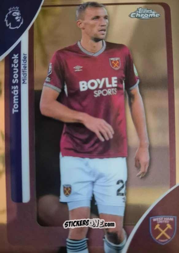 Sticker Tomáš Souček - Chrome Premier League 2025-2026 n. 188 - Topps
