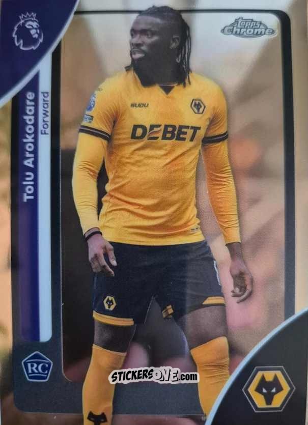 Figurina Tolu Arokodare - Chrome Premier League 2025-2026 n. 191 - Topps