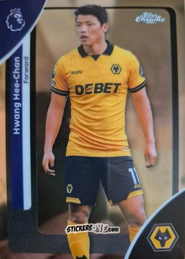 Sticker Hwang Hee-Chan - Chrome Premier League 2025-2026 n. 196 - Topps
