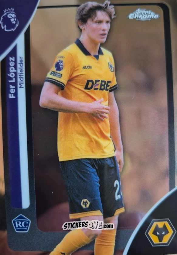 Cromo Fer López - Chrome Premier League 2025-2026 n. 197 - Topps