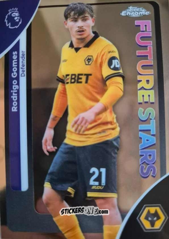 Cromo Rodrigo Gomes - Chrome Premier League 2025-2026 n. 200 - Topps