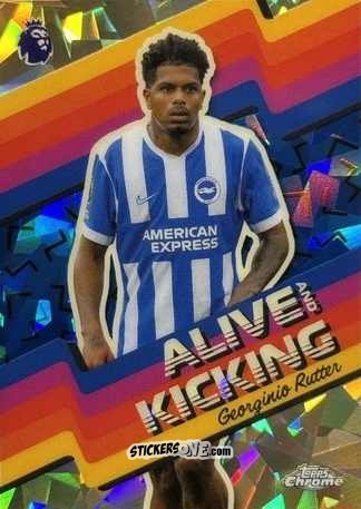 Cromo Georginio Rutter - Chrome Premier League 2025-2026 n. AK-9 - Topps