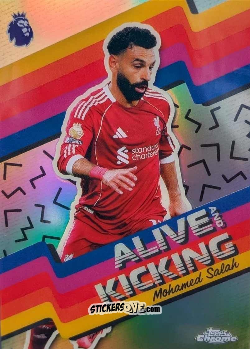 Cromo Mohamed Salah - Chrome Premier League 2025-2026 n. AK-12 - Topps
