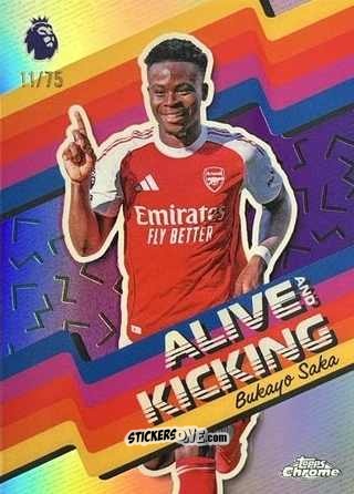 Figurina Bukayo Saka - Chrome Premier League 2025-2026 n. AK-16 - Topps