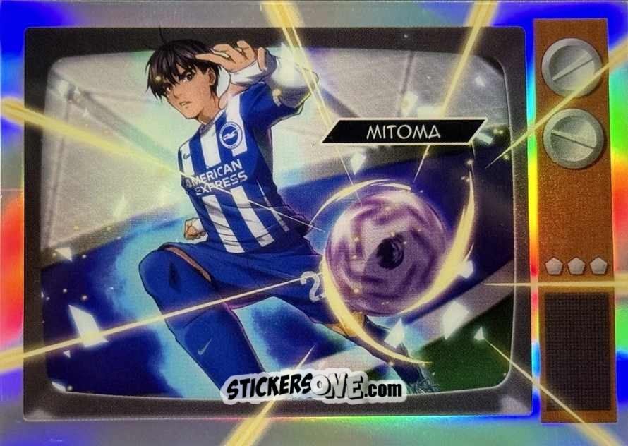 Cromo Kaoru Mitoma - Chrome Premier League 2025-2026 n. CA-KM - Topps