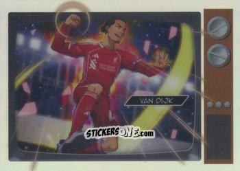 Figurina Virgil van Dijk - Chrome Premier League 2025-2026 n. CA-VVD - Topps
