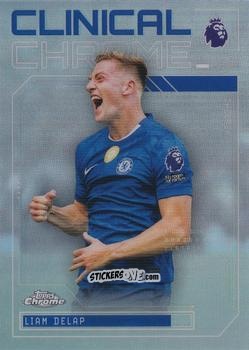 Sticker Liam Delap - Chrome Premier League 2025-2026 n. CC-15 - Topps