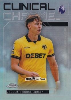 Cromo Jørgen Strand Larsen - Chrome Premier League 2025-2026 n. CC-20 - Topps