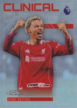 Figurina Hugo Ekitike - Chrome Premier League 2025-2026 n. CC-27 - Topps