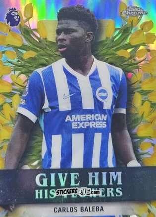 Cromo Carlos Baleba - Chrome Premier League 2025-2026 n. HF-6 - Topps