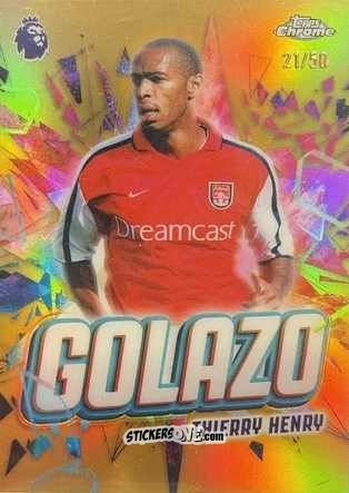 Cromo Thierry Henry - Chrome Premier League 2025-2026 n. GZ-14 - Topps
