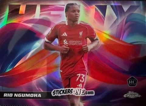 Cromo Rio Ngumoha - Chrome Premier League 2025-2026 n. HX-8 - Topps