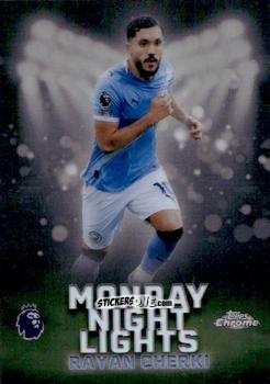 Sticker Rayan Cherki - Chrome Premier League 2025-2026 n. MNL-7 - Topps