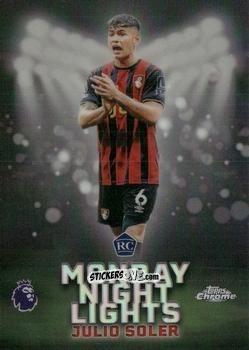 Sticker Julio Soler - Chrome Premier League 2025-2026 n. MNL-17 - Topps