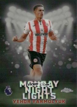 Figurina Yehor Yarmolyuk - Chrome Premier League 2025-2026 n. MNL-19 - Topps