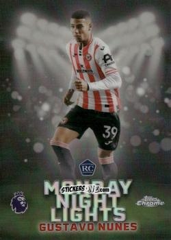 Cromo Gustavo Nunes - Chrome Premier League 2025-2026 n. MNL-20 - Topps