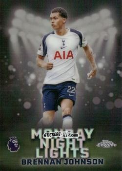 Sticker Brennan Johnson - Chrome Premier League 2025-2026 n. MNL-34 - Topps
