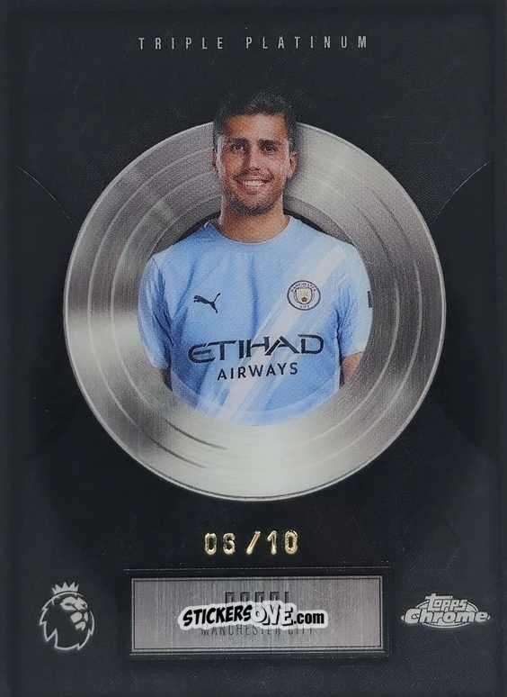 Figurina Rodri - Chrome Premier League 2025-2026 n. TP-10 - Topps