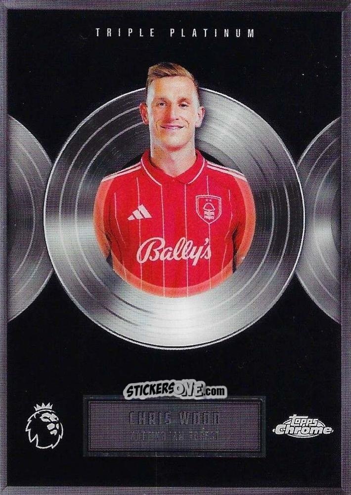 Sticker Chris Wood - Chrome Premier League 2025-2026 n. TP-15 - Topps