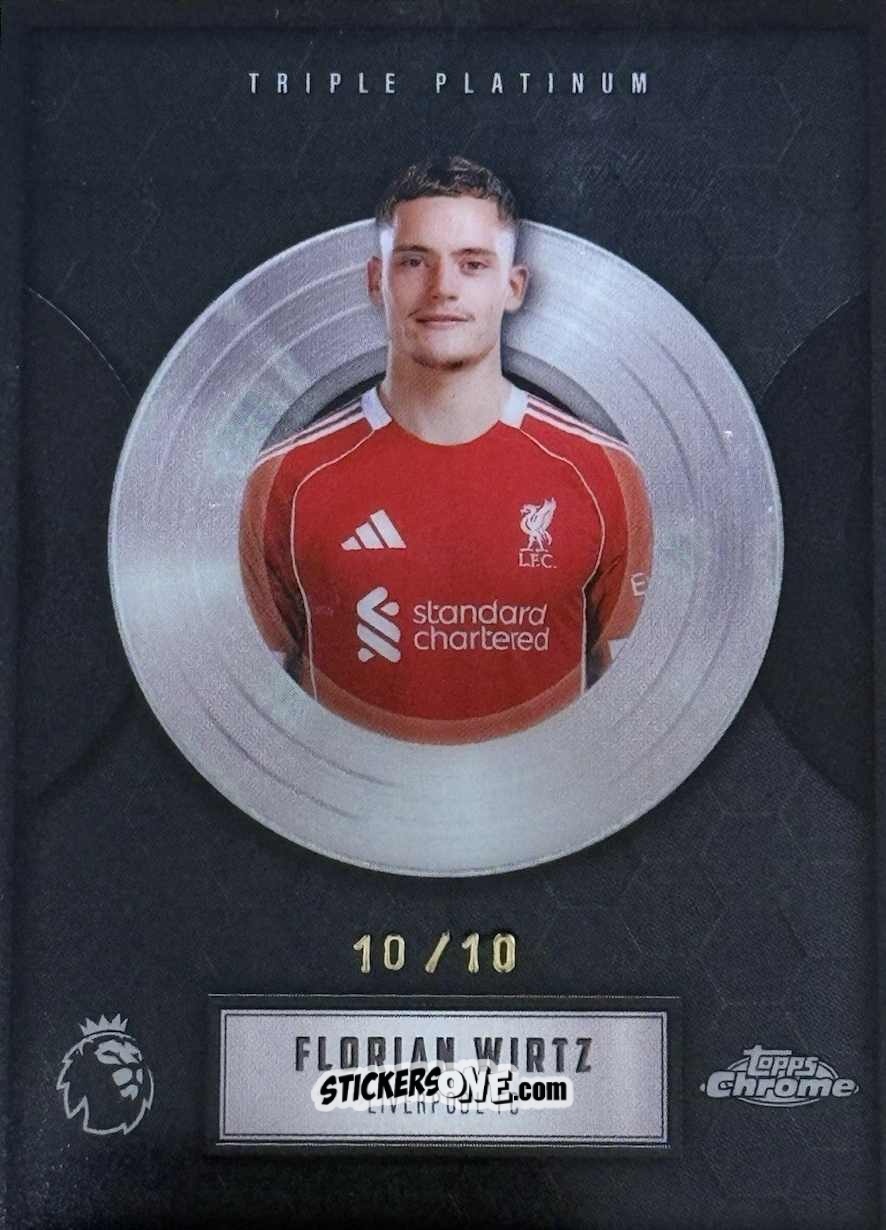 Cromo Florian Wirtz - Chrome Premier League 2025-2026 n. TP-21 - Topps