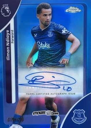 Figurina Iliman Ndiaye - Chrome Premier League 2025-2026 n. A-IN - Topps