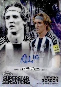 Sticker Anthony Gordon - Chrome Premier League 2025-2026 n. SUP-GO - Topps