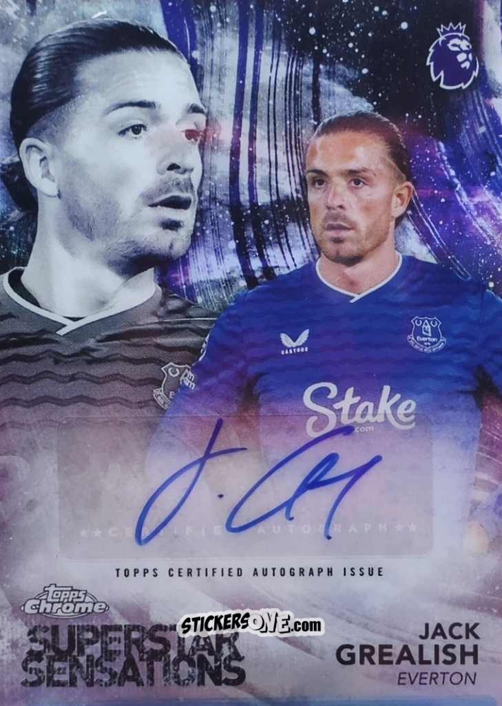 Sticker Jack Grealish - Chrome Premier League 2025-2026 n. SUP-JG - Topps