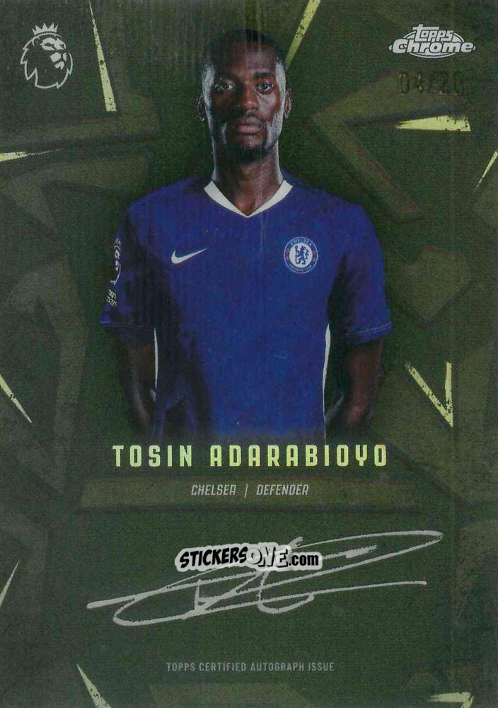 Figurina Tosin Adarabioyo - Chrome Premier League 2025-2026 n. ZH-AY - Topps