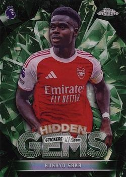 Figurina Bukayo Saka - Chrome Premier League 2025-2026 n. HG-1 - Topps