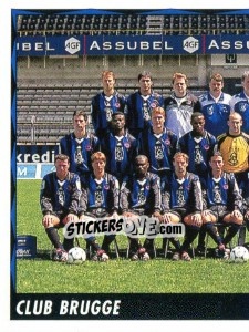Cromo Elftal / Equipe - Football Belgium 1998-1999 n. 82 - Panini