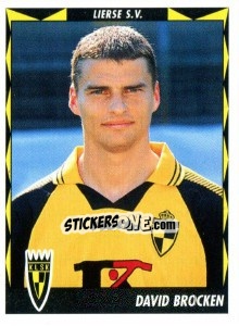 Cromo David Brocken - Football Belgium 1998-1999 n. 220 - Panini