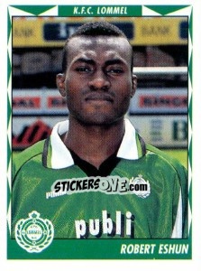 Figurina Robert Eshun - Football Belgium 1998-1999 n. 271 - Panini