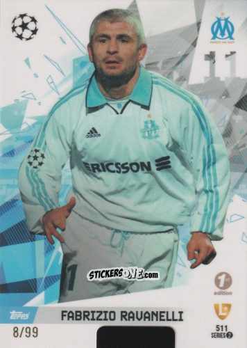 Cromo Fabrizio Ravanelli - Total Football 2023-2024
 n. 511 - Topps