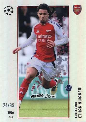 Cromo Ethan Nwaneri - Total Football 2023-2024
 n. C238 - Topps