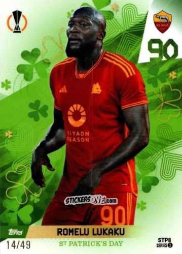 Cromo Romelu Lukaku - Total Football 2023-2024
 n. STP8 - Topps