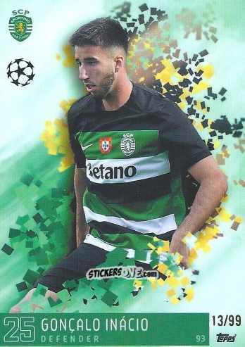 Sticker Goncalo Inacio - Total Football 2024-2025
 n. 93 - Topps