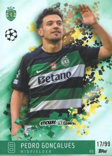Sticker Pedro Goncalves - Total Football 2024-2025
 n. 95 - Topps
